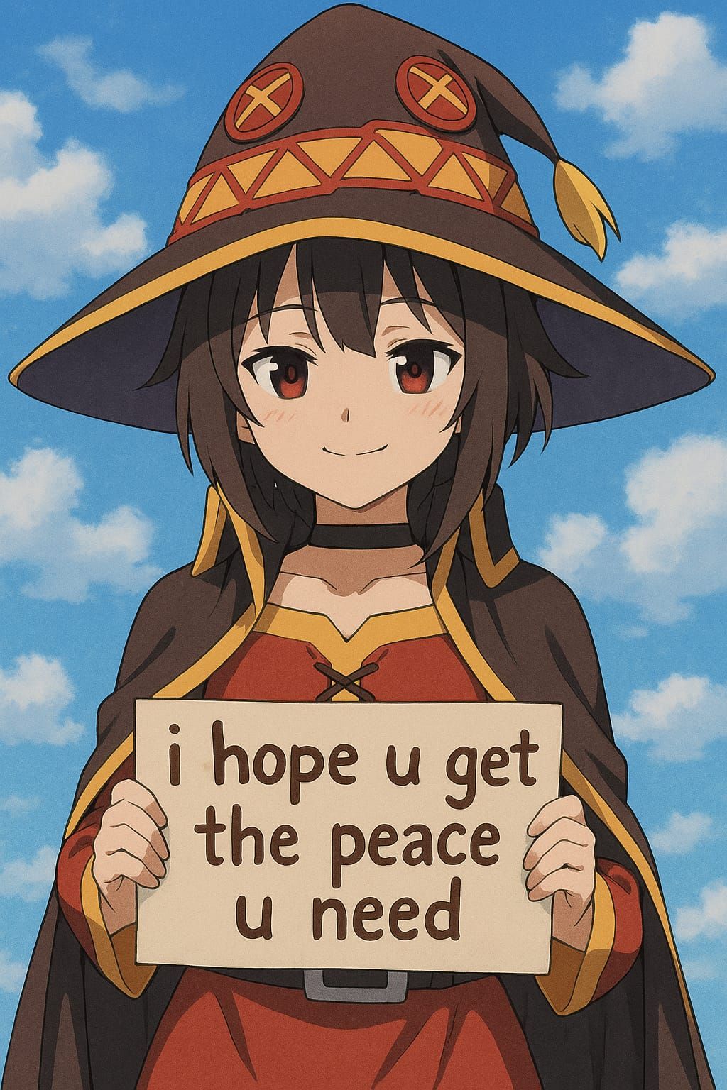 peace u need ft. megumin