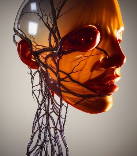 Anxiety Encased: Hyperrealistic Venetian Glass Still Life