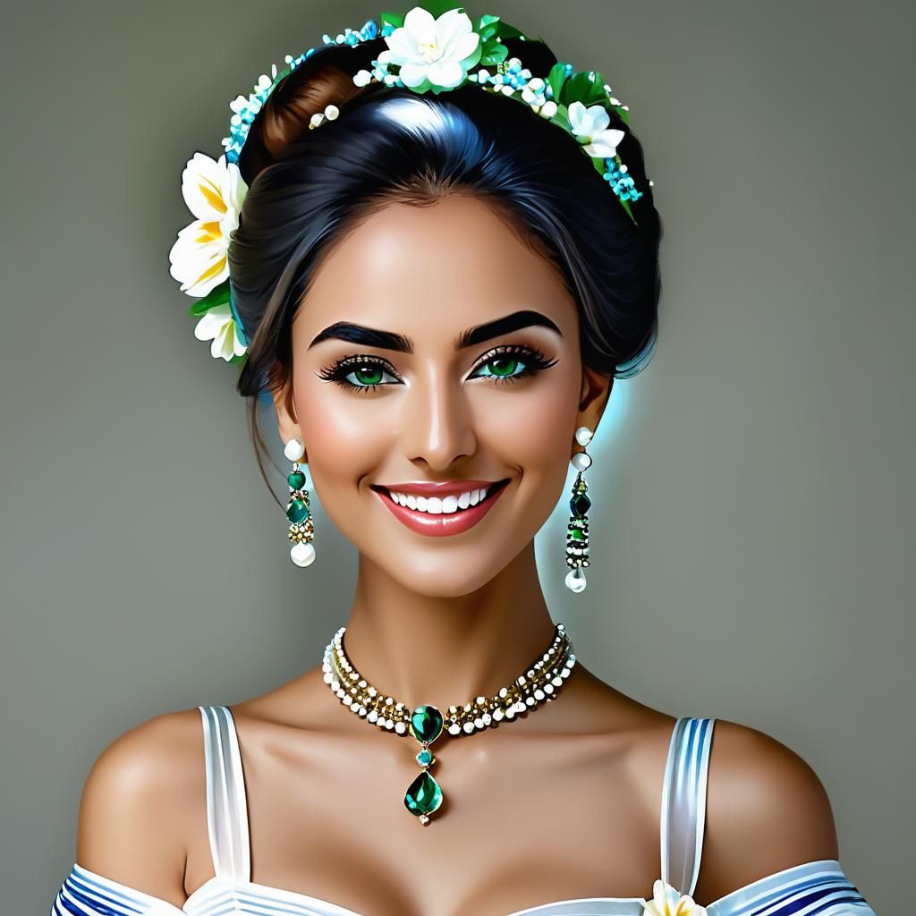 Green eyed beauty - #3