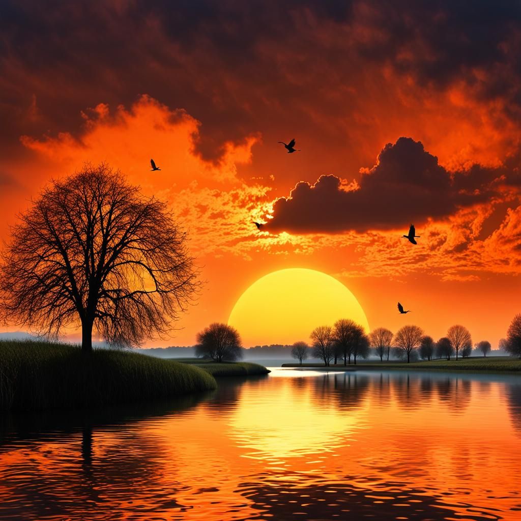 Sunset  by @Phoenix85287