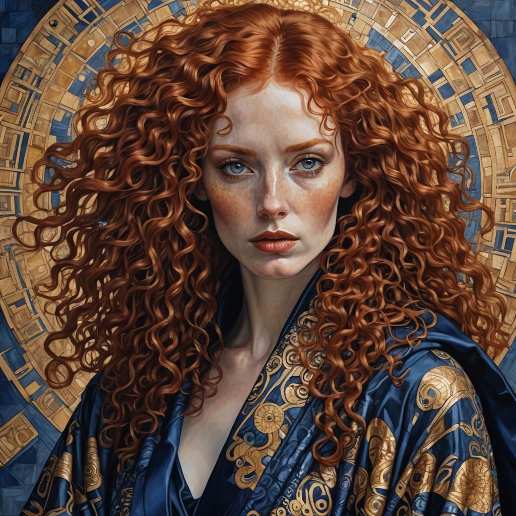 Redhead beauty - AI Generated Artwork - NightCafe Creator