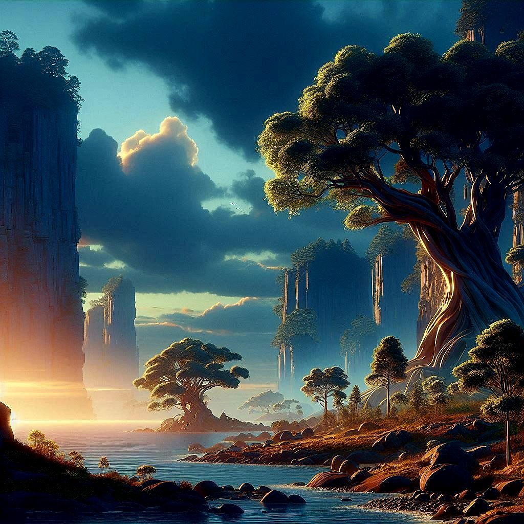 Fantasy landscape