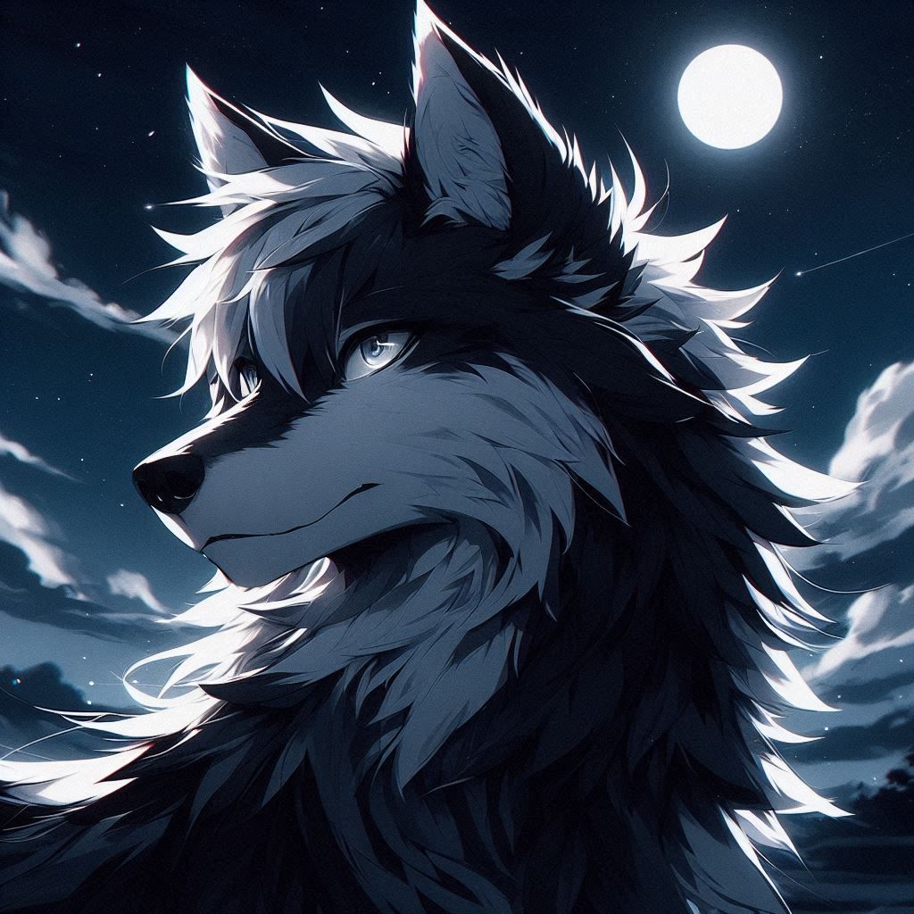anime wolf