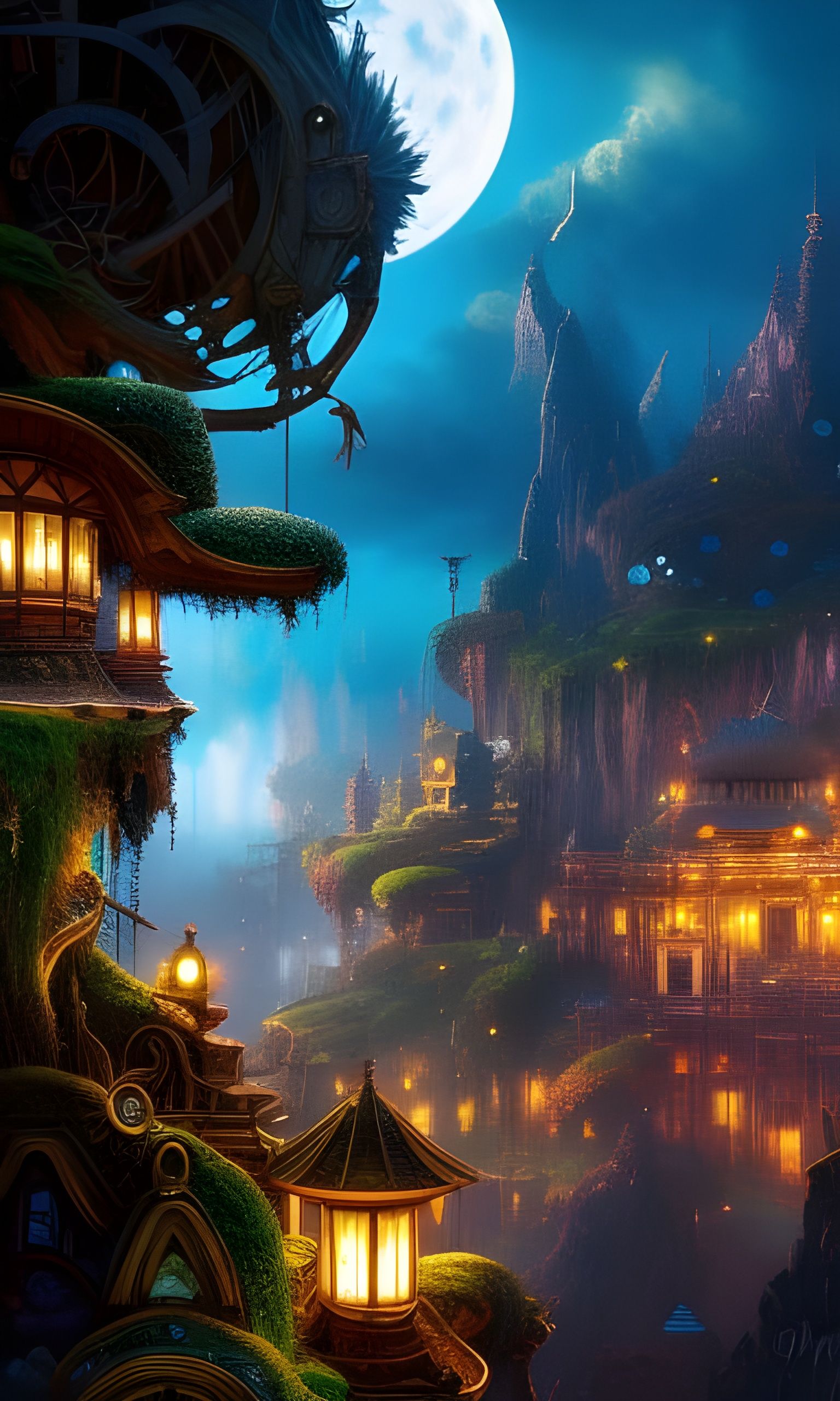 Land of thousand fables AI Generated Artwork NightCafe Creator