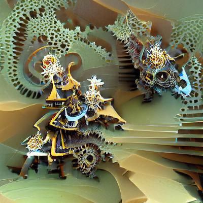 machine clockwork fractal elves