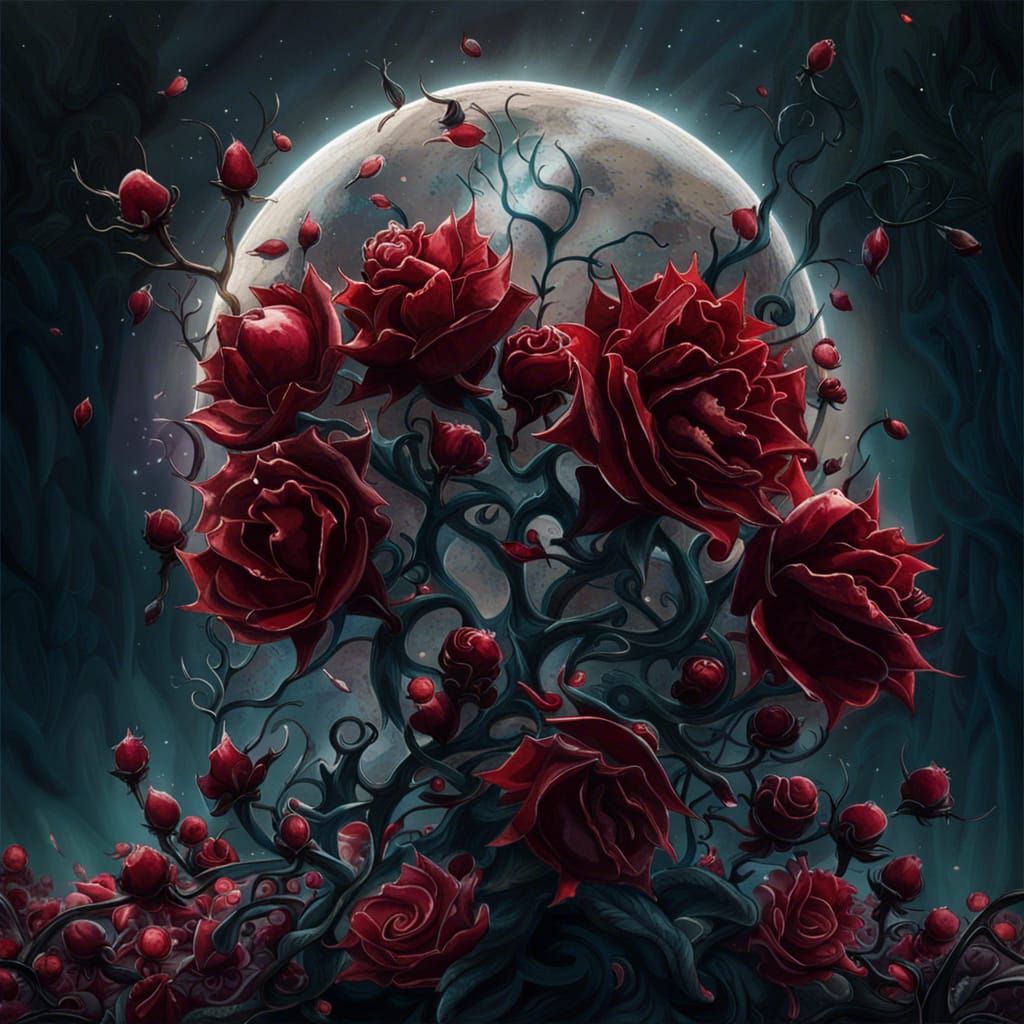 Roses & Thorns  by @Rose 