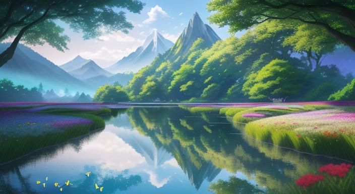 Enter an enchanting anime realm where a captivating hyper-re...