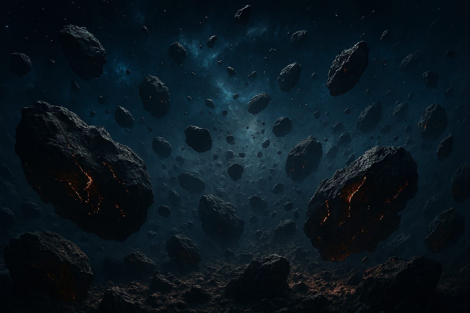 Kin’Sortada Asteroid Field