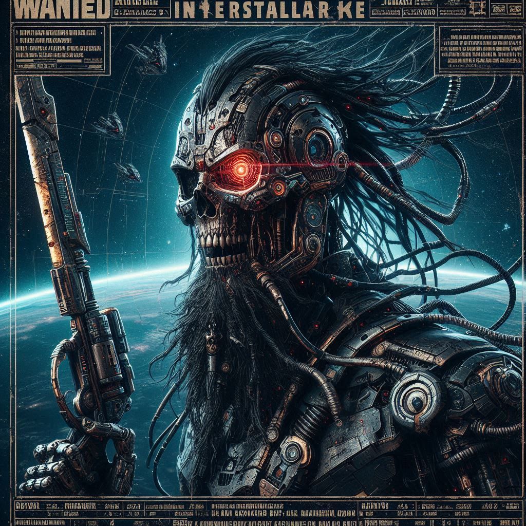 Wanted: Black beard the Cyborg