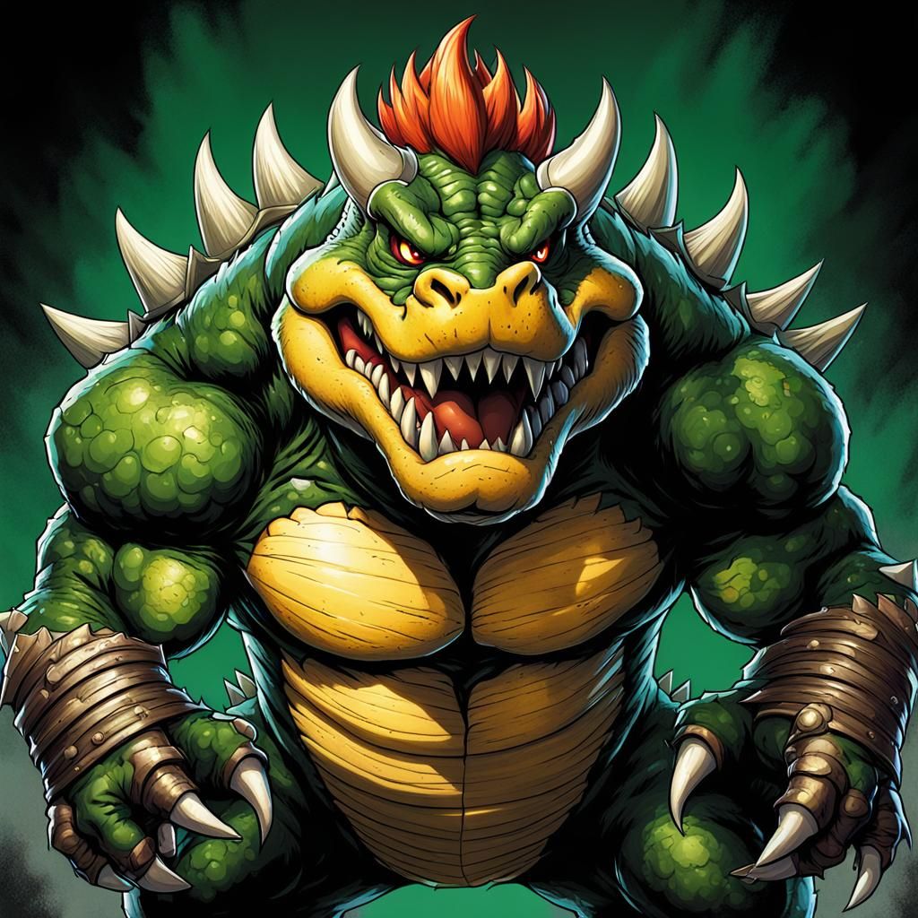 Bowser  by @Gabriela 
