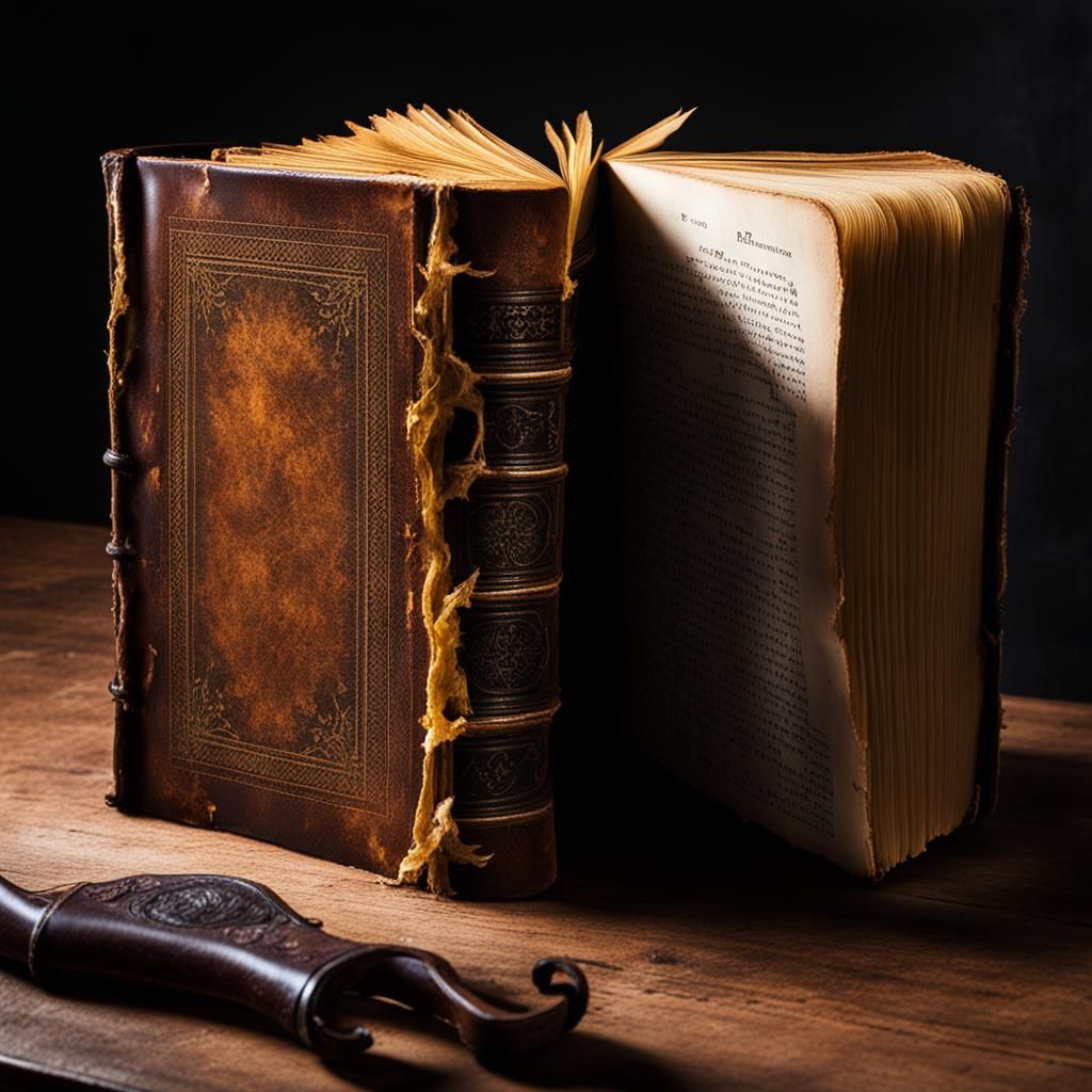 Old Book 1  by @Kallistratia