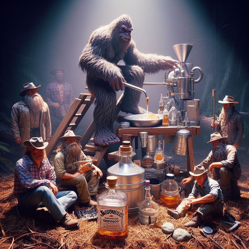 Authorities Have No Idea That Bigfoot Is The Appalachian Moonshine Kingpin