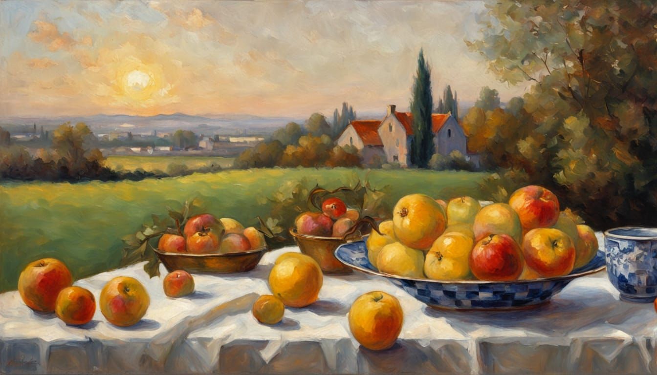 Sunset Harvest  by @Chib