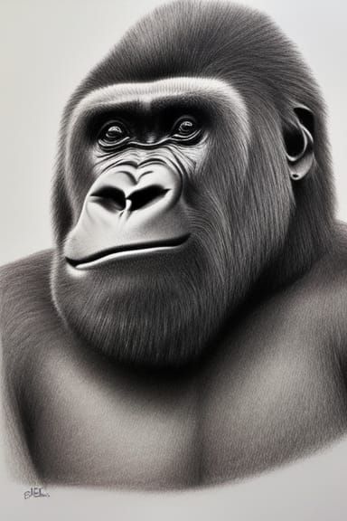 Sketchbook: Gorilla