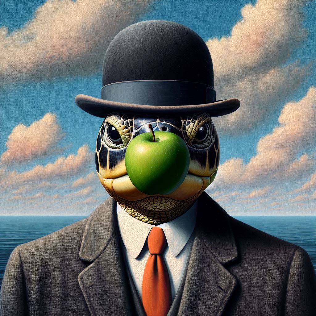 El hijo del hombre - Rene Magritte