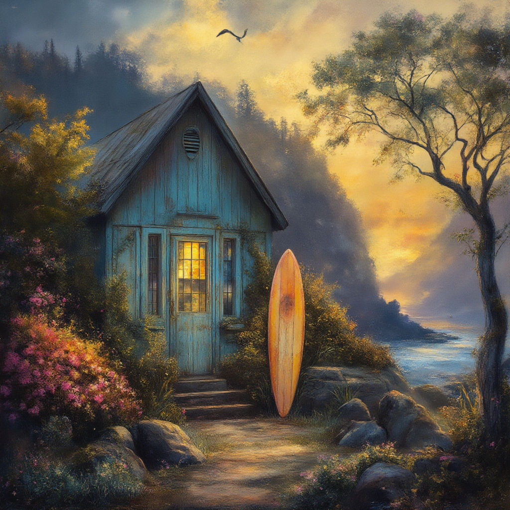 Old dilapidated Surf Shack #3