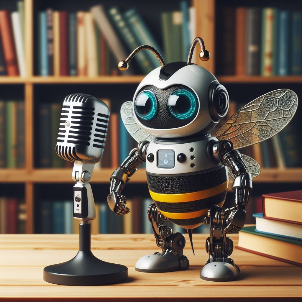 Karaoke with a Robot Bee