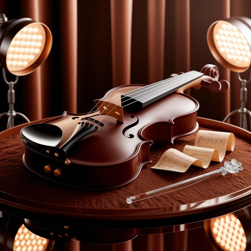 The Chocolate Violin  by @RC
