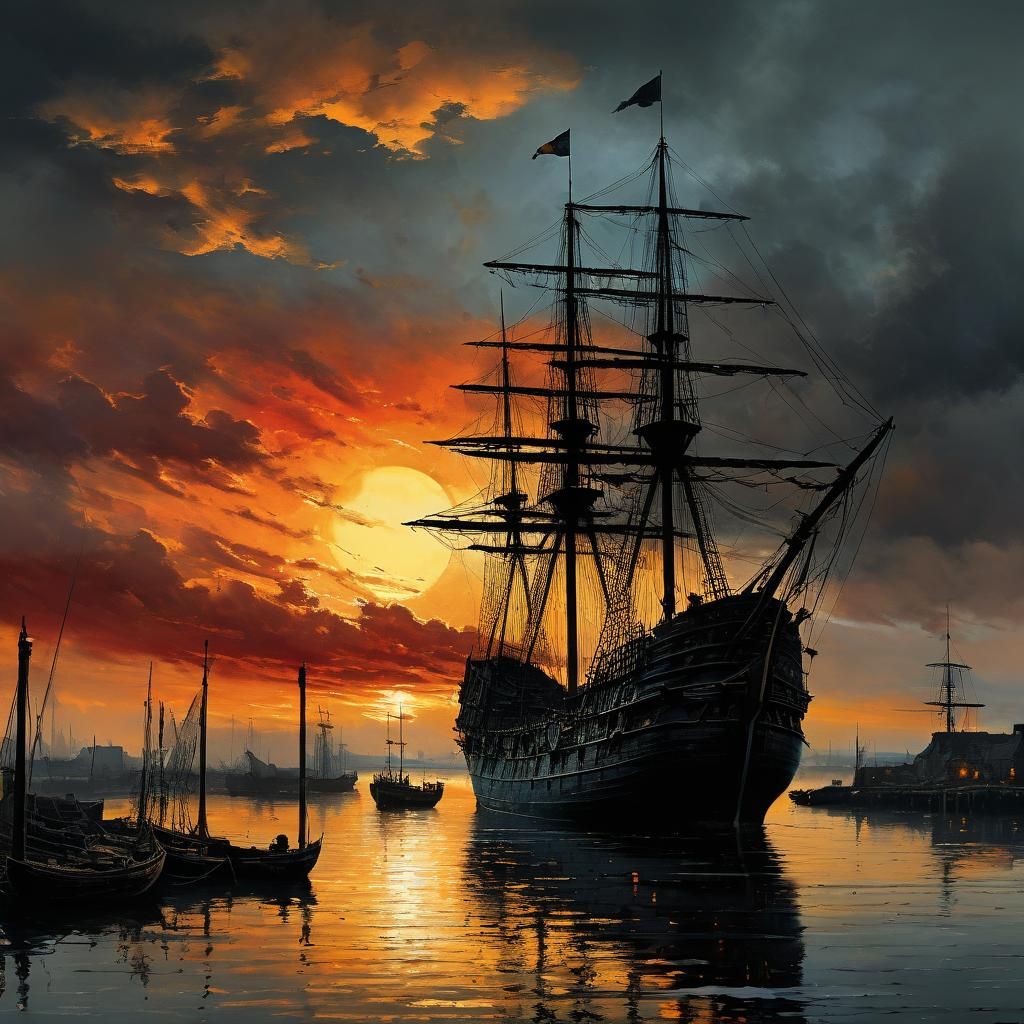 Ancient Port  by @Cuplis