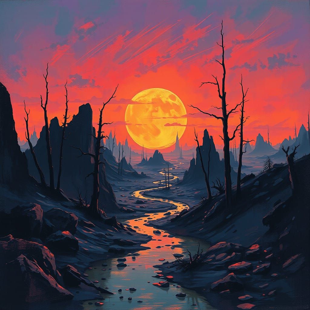 Lost valley  by @Yumi