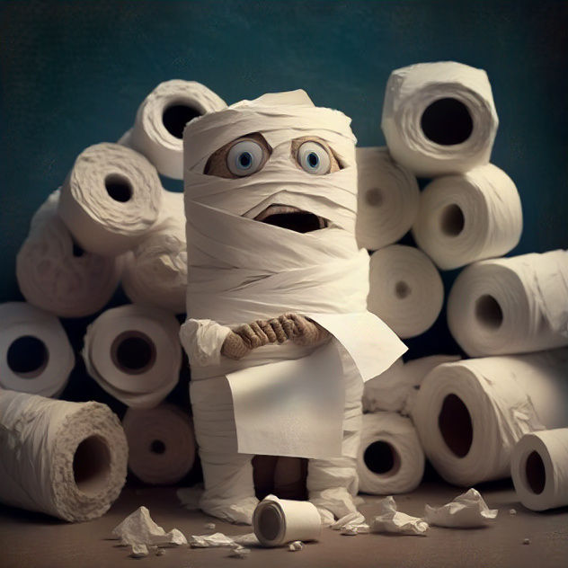 Toilet Paper Mummy