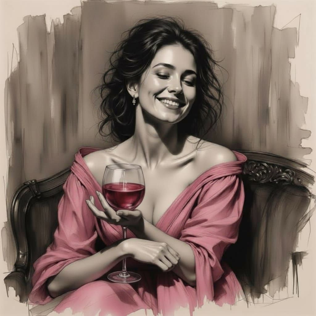 " <lora:Surreal in time:1.0> <lora:Charcoal colour:1.0> <lora:Ash and Bloom:1.0> <lora:Charcoal magic flux:1.0>  A striking charcoal sketch ...