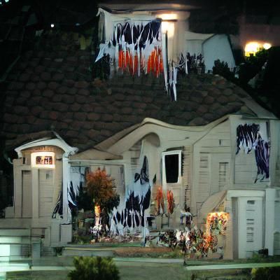 that house down the street that went all out with the Halloween decorations