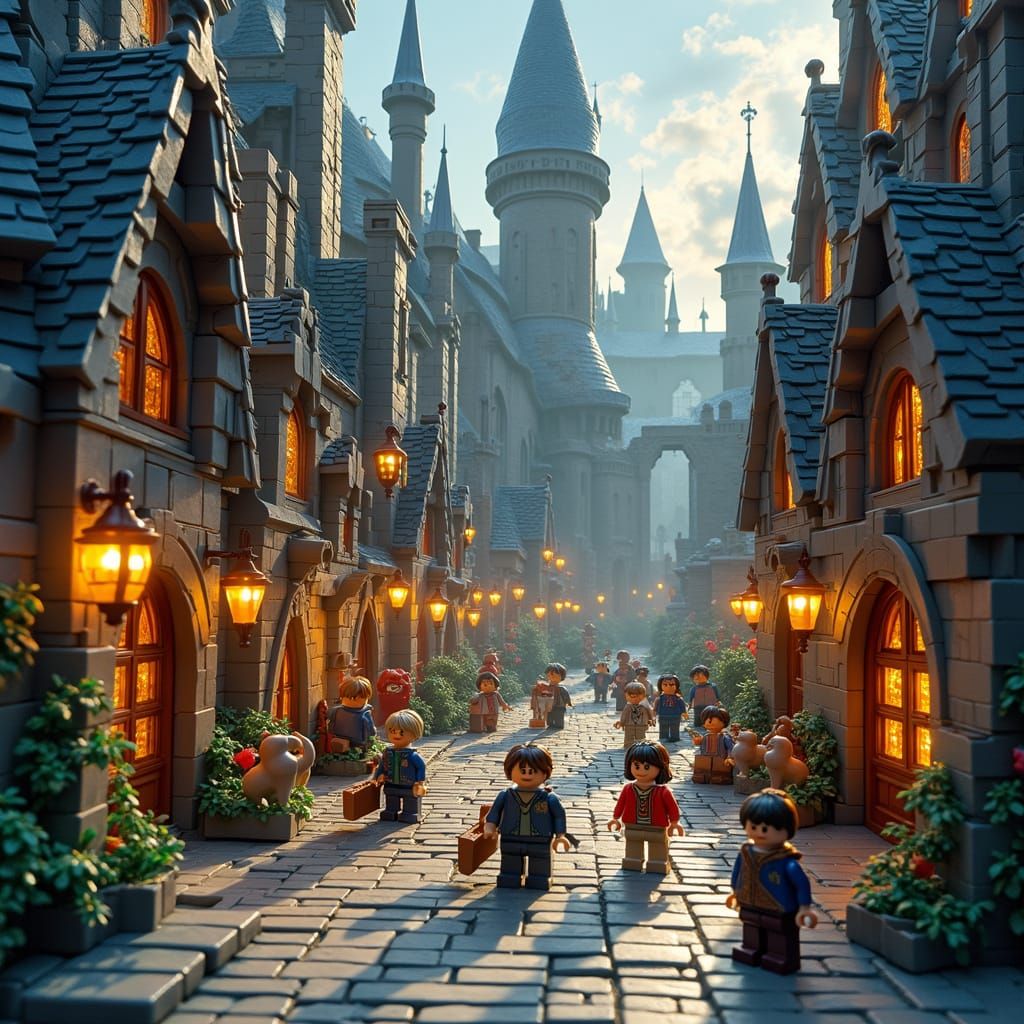 Fantastical Lego and Playmobil World without Women