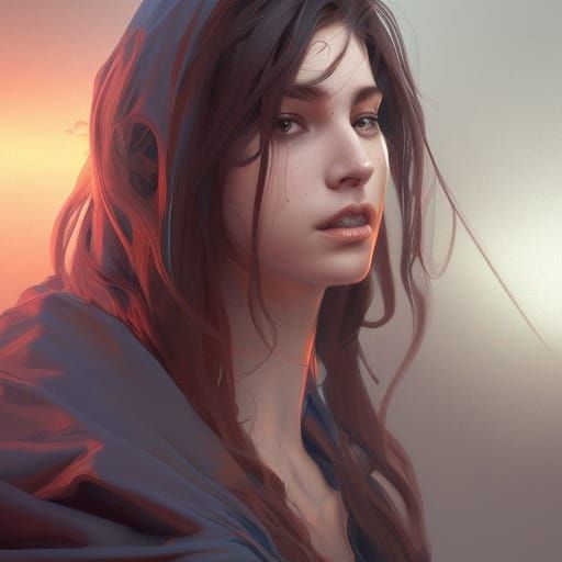 Avatar Portrait in Hyperdetailed Style