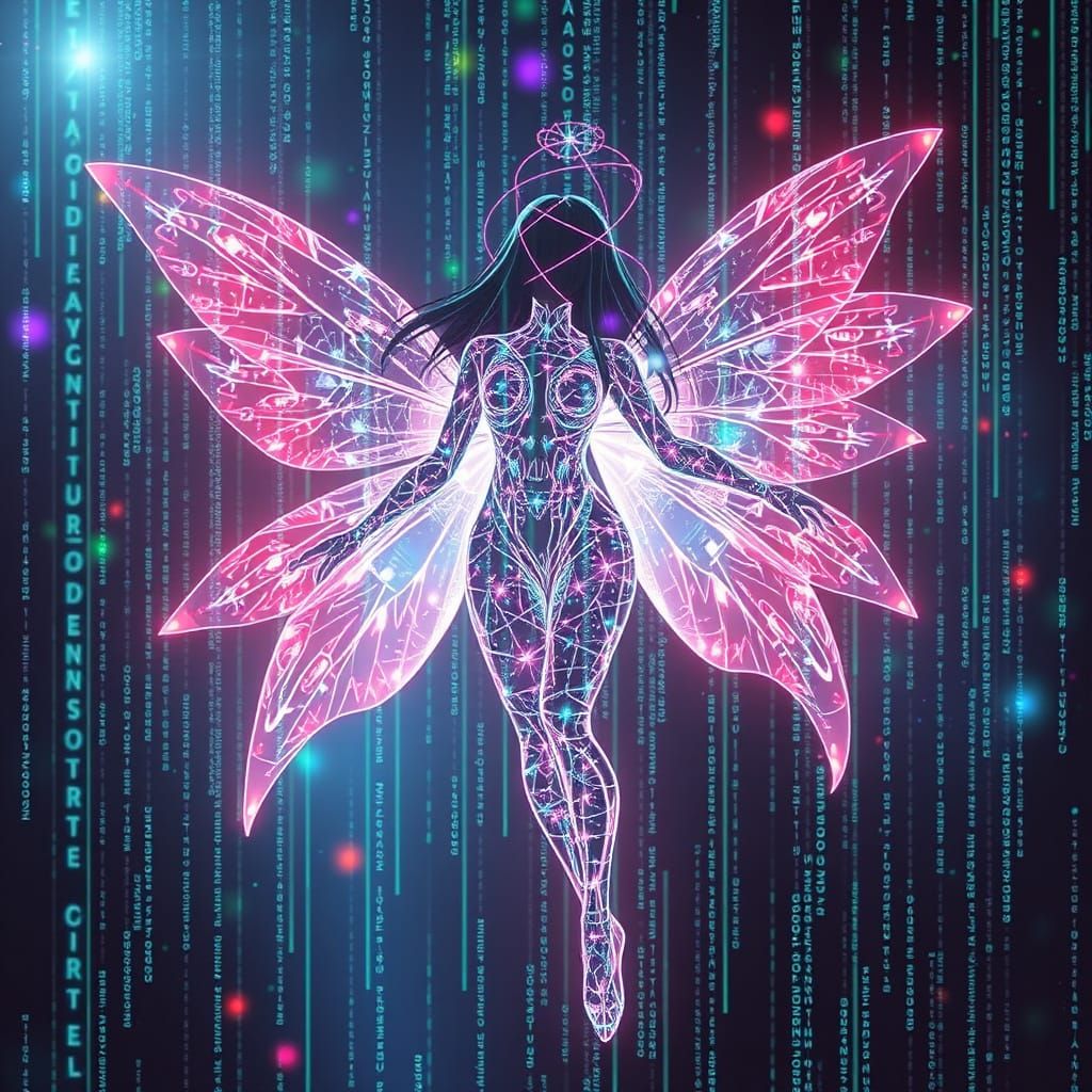 Coded Fairy  by @Ride the Wind DM