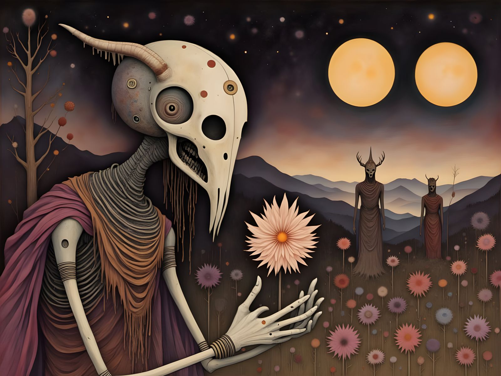 A study of beauty, within the moment, transcendental bliss.