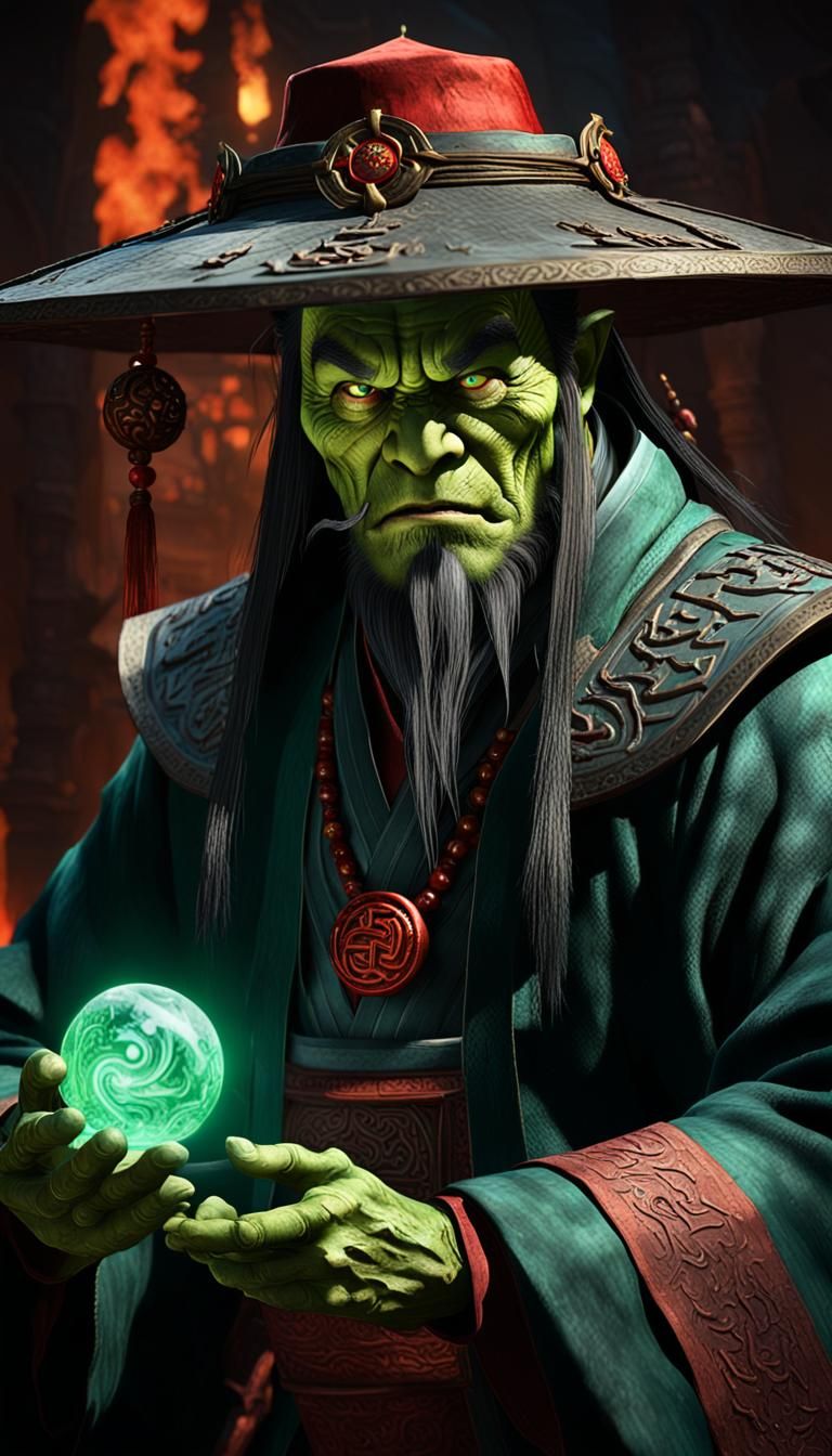 3D World of Warcraft, supervillain, Confucianism elements. S...