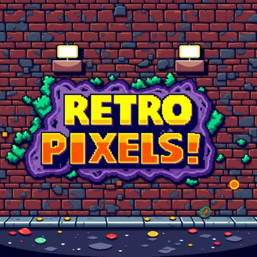 Retro VG Pixel Art