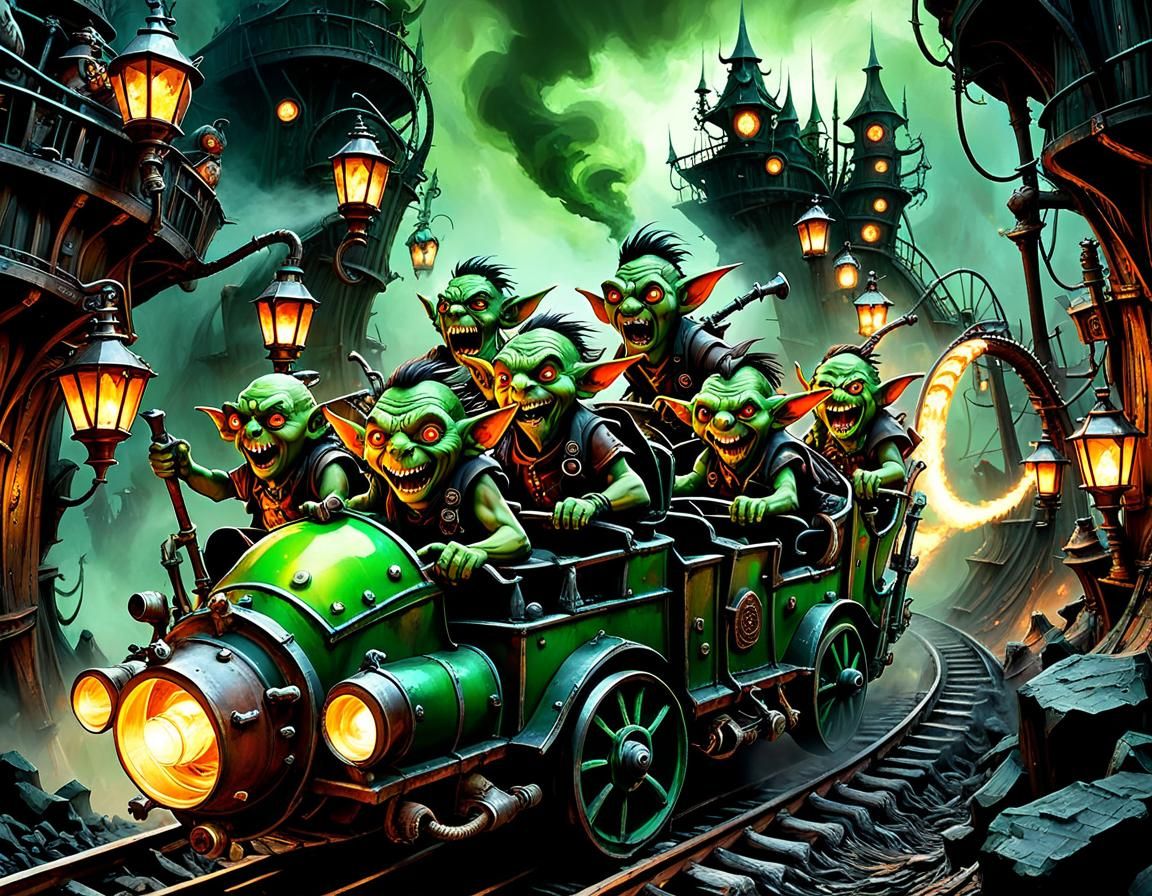 Goblin Amusement Park - what a Thrill!!!  by @DMs Choice