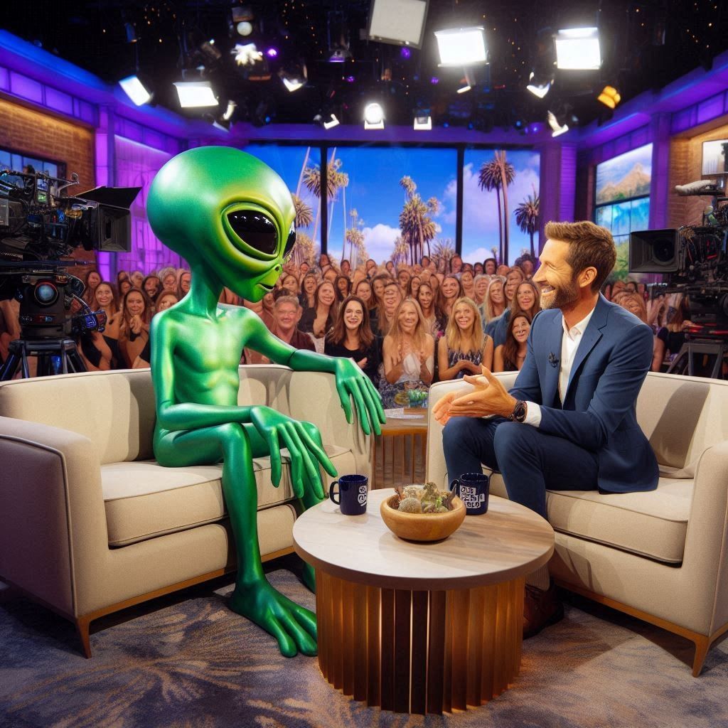 "I'm an Alien on Prime Time"