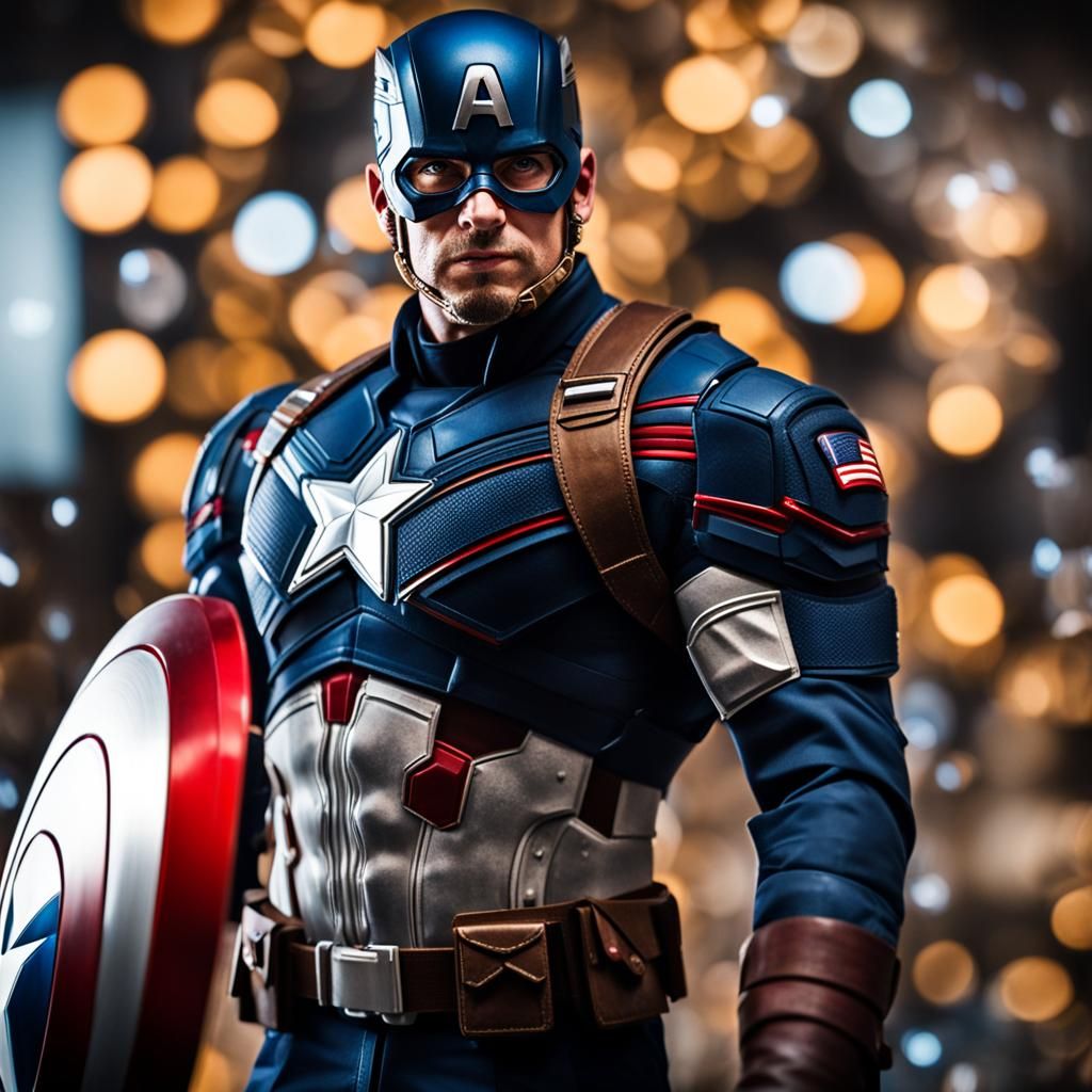 Captain America  by @zvb