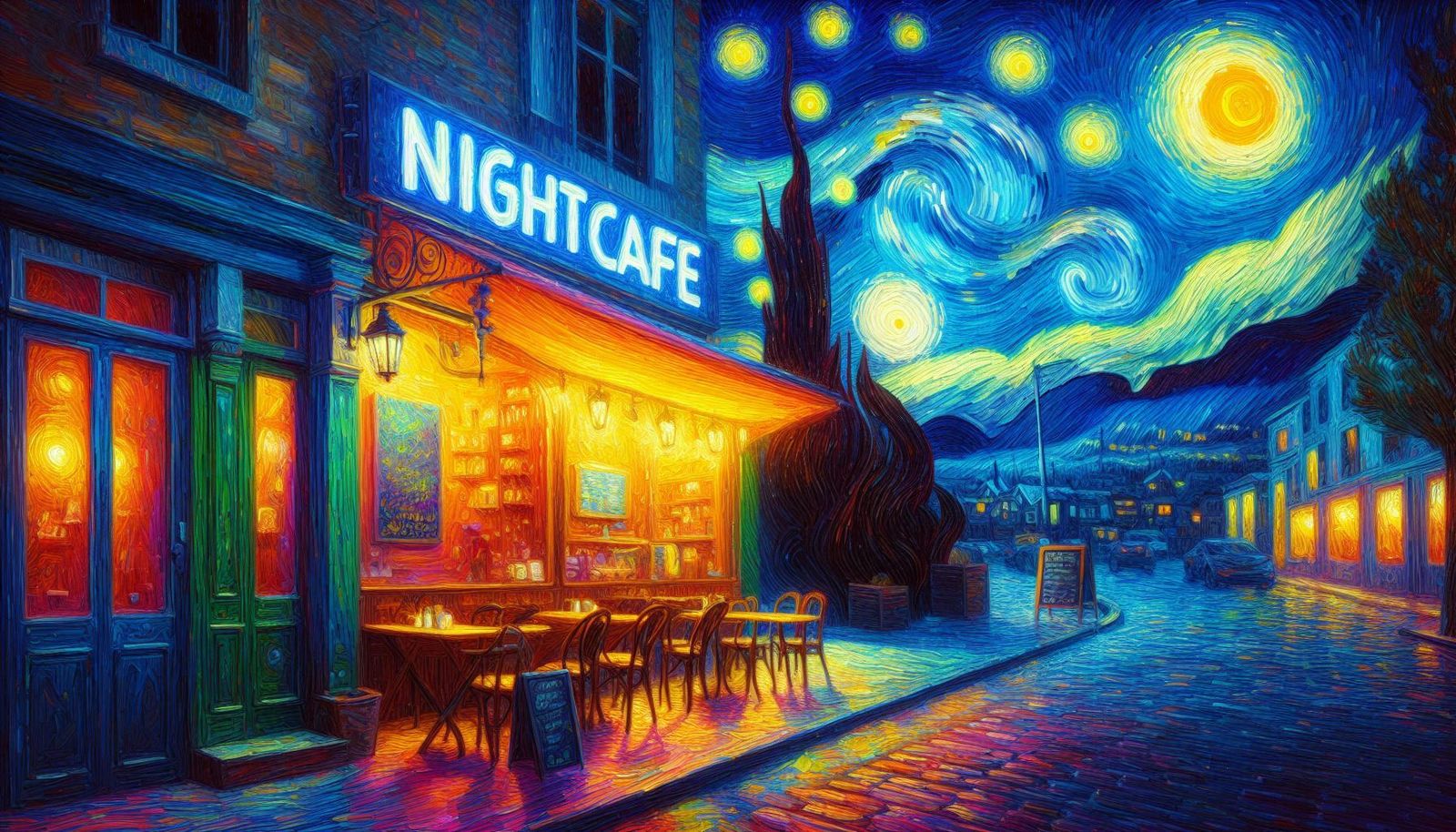 Nightcafé Starry Night
