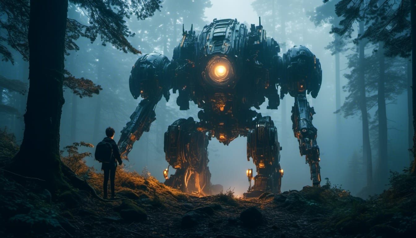 Forest Mech   by @Rukenstein