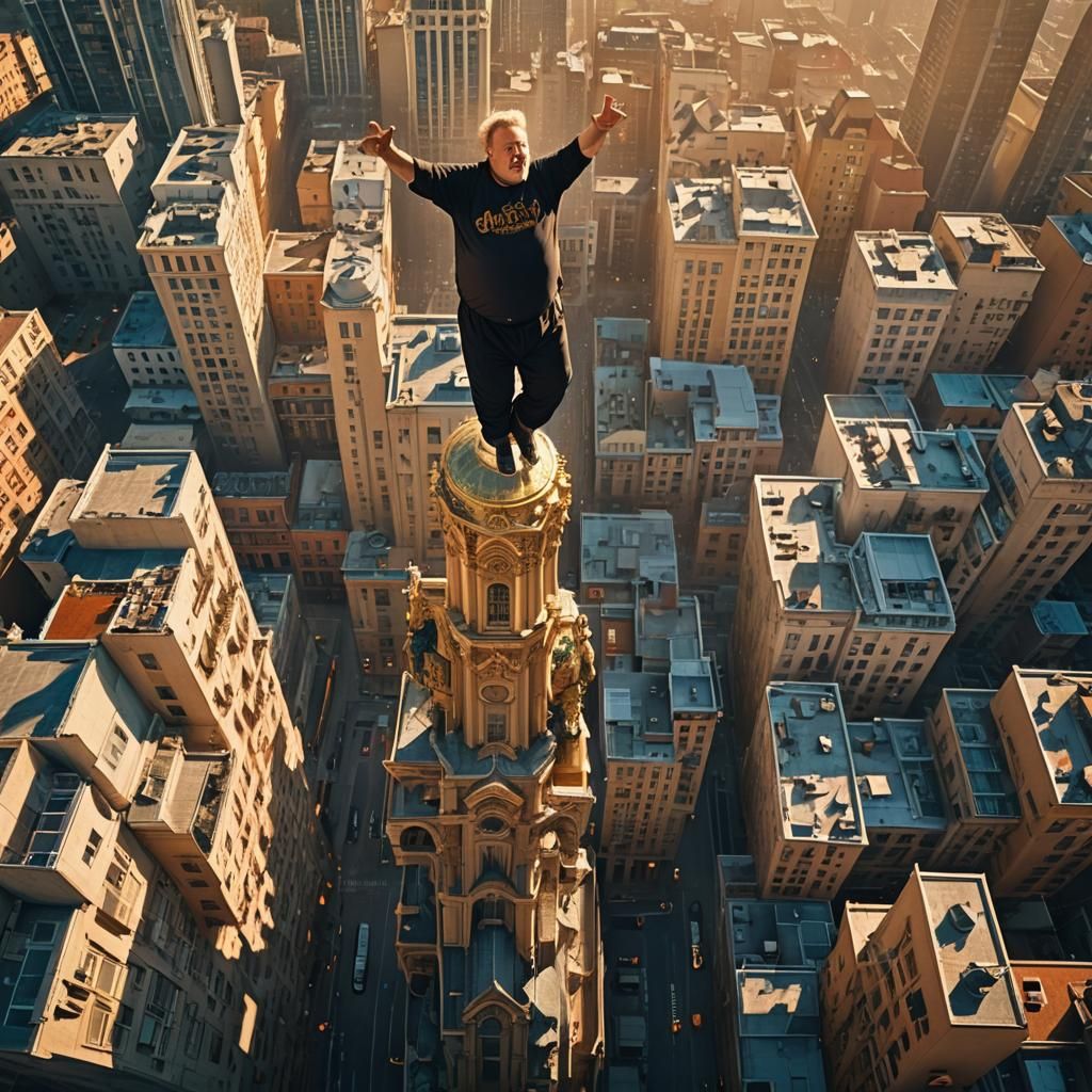 The World's Fattest Man's Baroque Handstand