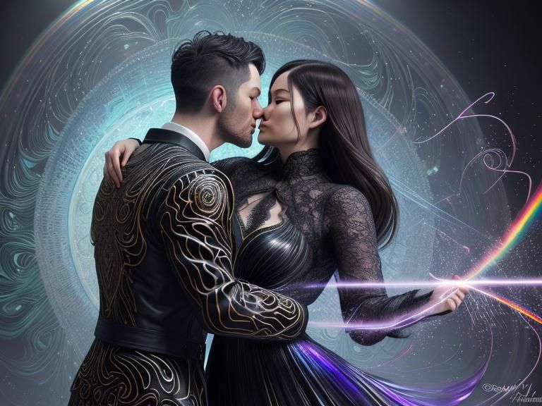 Rippling Plasma Dance AI Generated Artwork NightCafe Creator