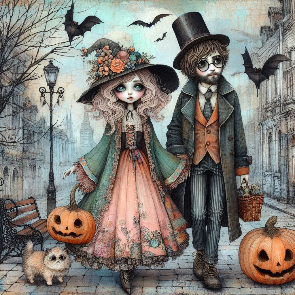 Autumn couple