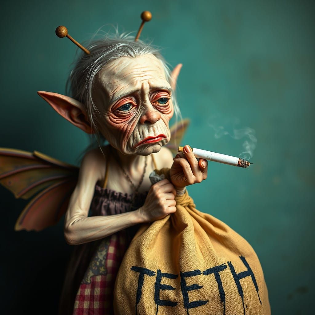 The Tooth Fairy   by @BluBunny