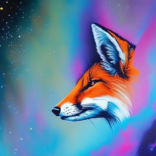 fox in the space