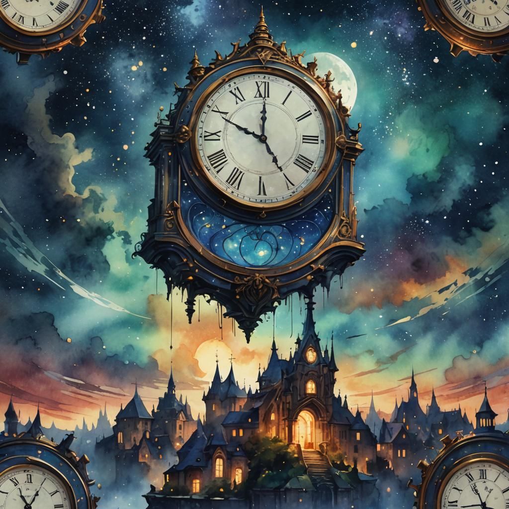 Space Clock 2