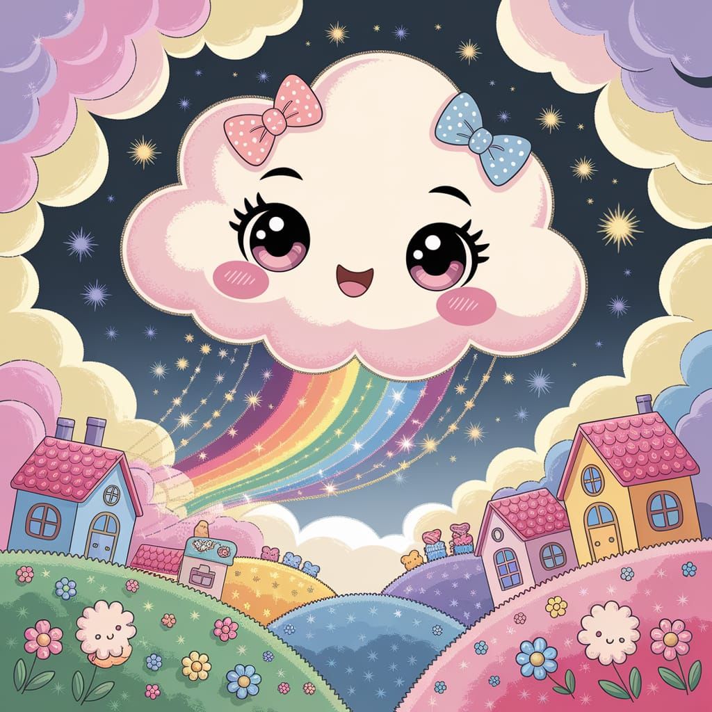 Kawaii Art  by @Nicky