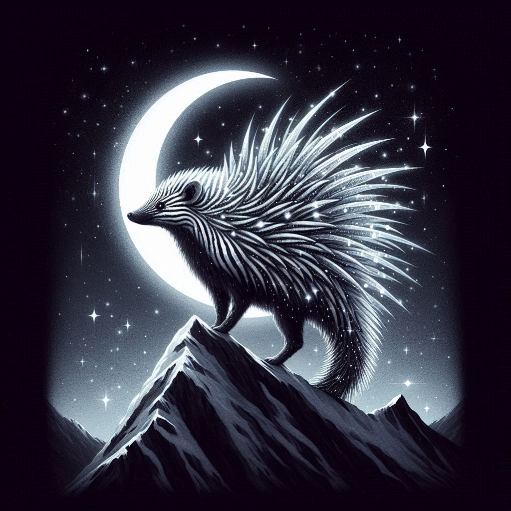 Hybrid Animals Hedgehog-zebra