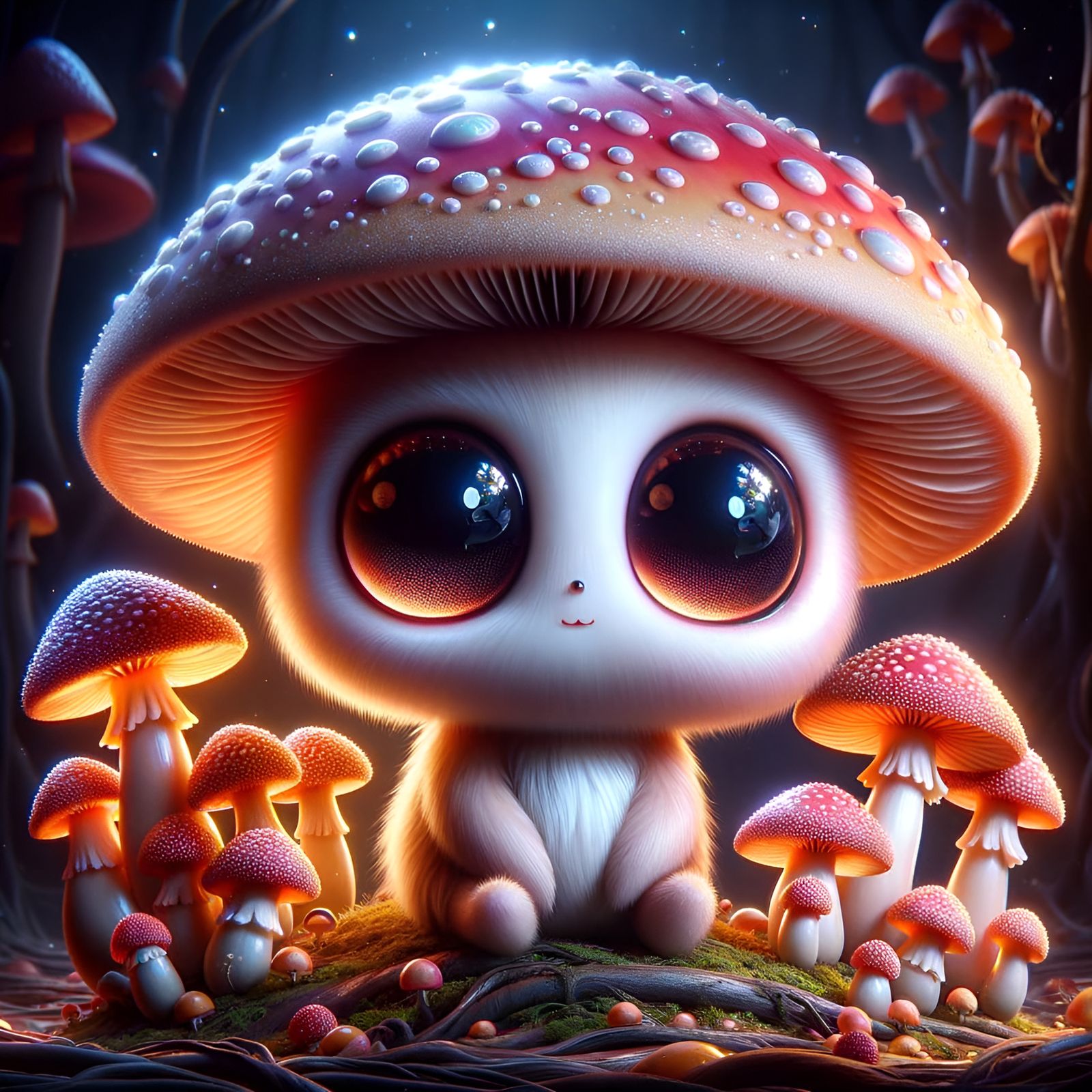 Shroomling Sentinel of the Thicket - AI Generated Artwork - NightCafe ...