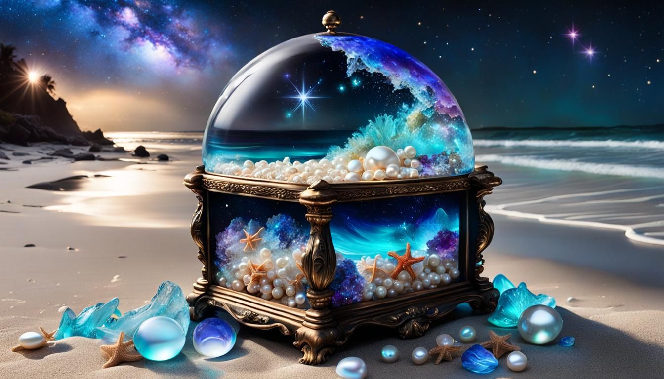 A Mermaid's Jewelry Box~  by @IndiCat