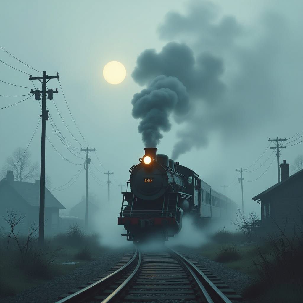 Ethereal Smoke-Filled Dreamscape Inspired by Digital Artists