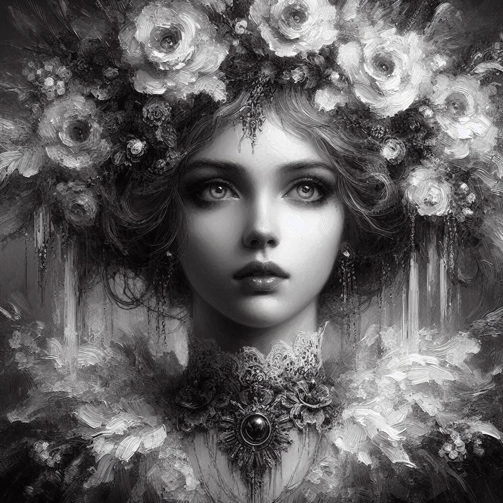 Black and white portraits